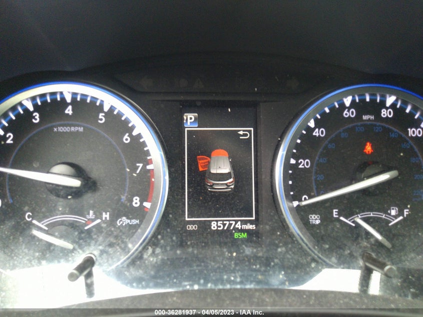 VIN 5TDKZRFH7HS509186 2017 TOYOTA HIGHLANDER XLE/SE