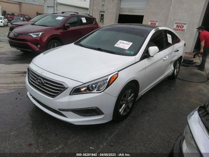 2016 HYUNDAI SONATA 2.4L SE - 5NPE24AF6GH430607