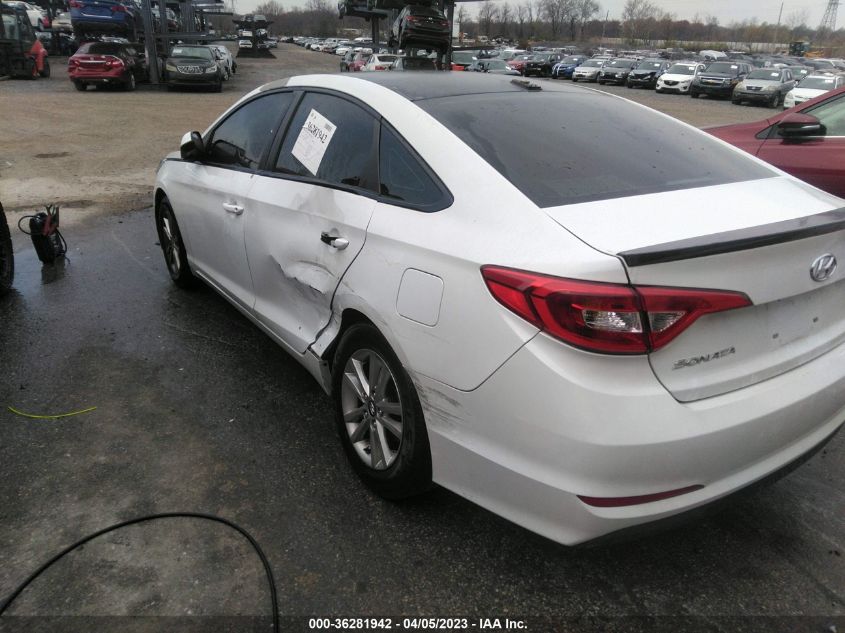 2016 HYUNDAI SONATA 2.4L SE - 5NPE24AF6GH430607