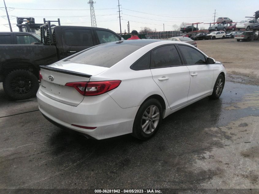 2016 HYUNDAI SONATA 2.4L SE - 5NPE24AF6GH430607