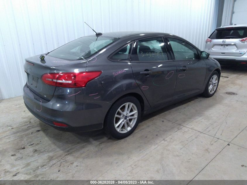 2017 FORD FOCUS SE - 1FADP3F27HL343296