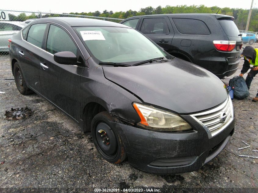 2014 NISSAN SENTRA S - 3N1AB7AP6EL697447