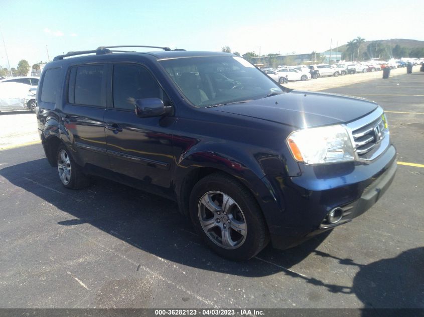 2013 HONDA PILOT EX-L - 5FNYF3H54DB010234