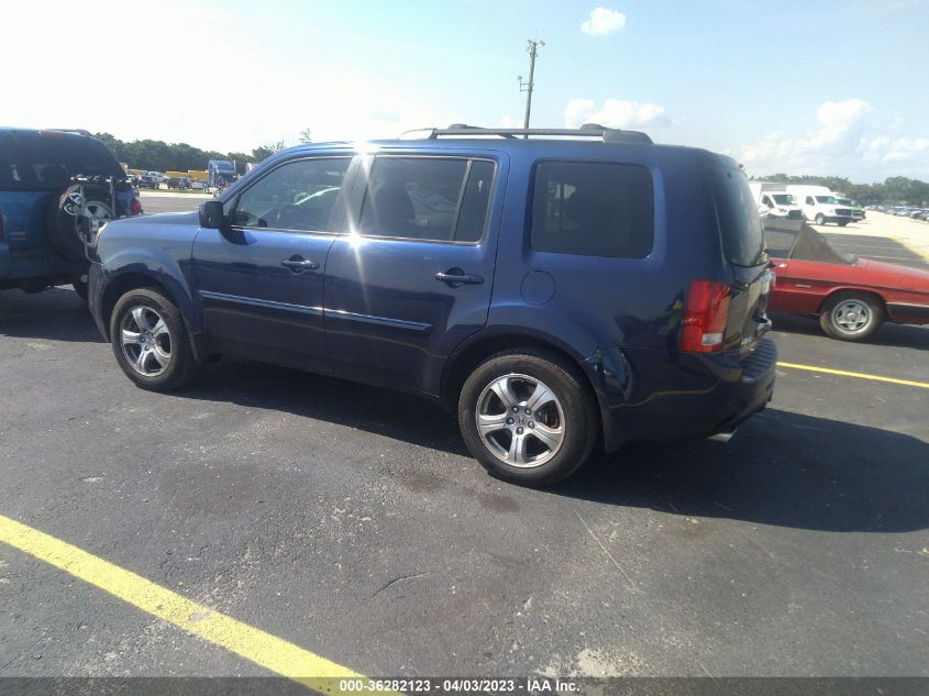 2013 HONDA PILOT EX-L - 5FNYF3H54DB010234