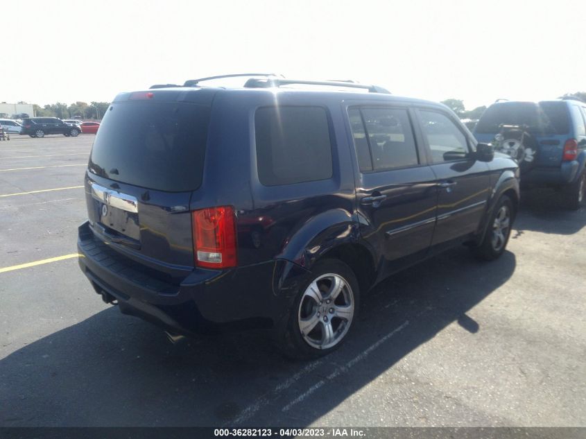 2013 HONDA PILOT EX-L - 5FNYF3H54DB010234
