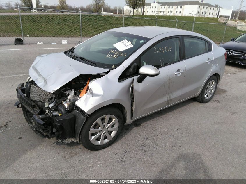 2013 KIA RIO LX - KNADM4A36D6259792