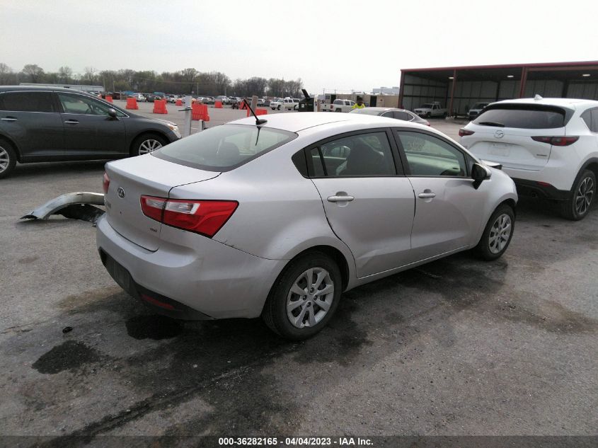 2013 KIA RIO LX - KNADM4A36D6259792