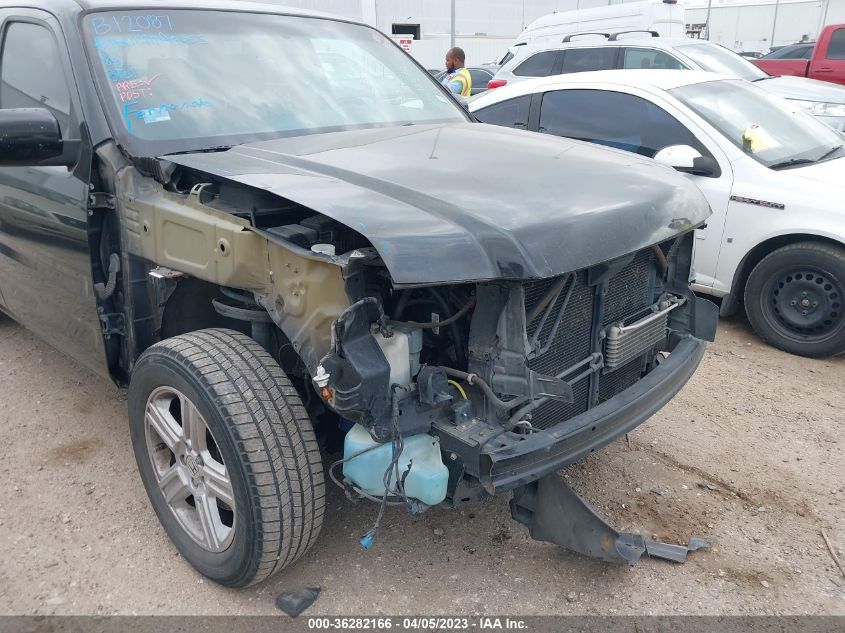 2013 HONDA RIDGELINE RTL - 5FPYK1F54DB003424