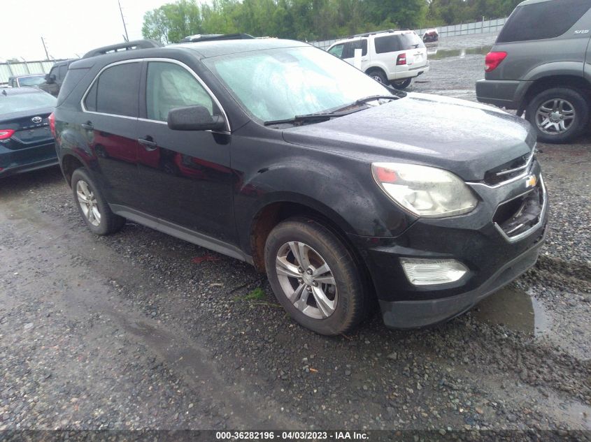 2016 CHEVROLET EQUINOX LT - 2GNALCEKXG6358366