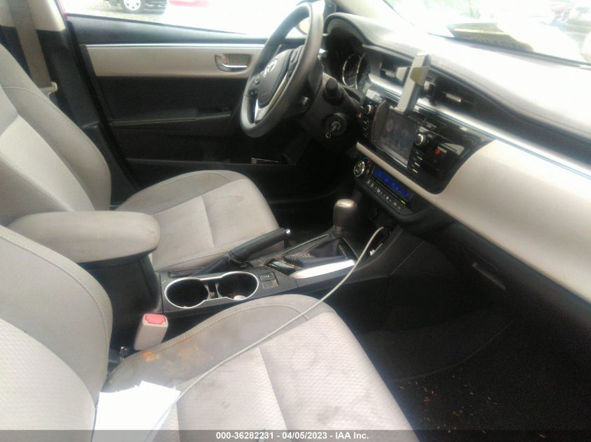 2015 TOYOTA COROLLA LE - 2T1BURHE9FC334348