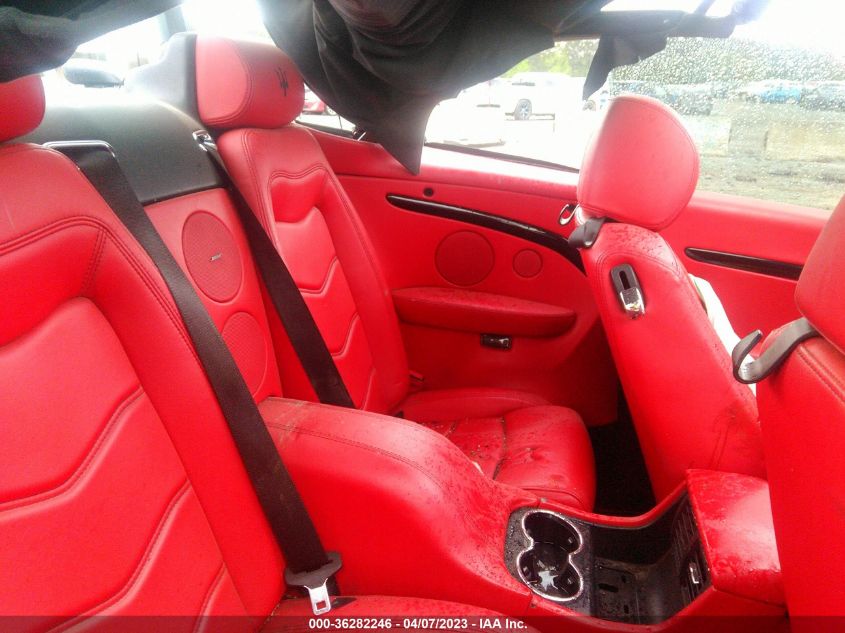 2013 MASERATI GRANTURISMO CONVERTIBLE SPORT ZAM45VMA0D0070120
