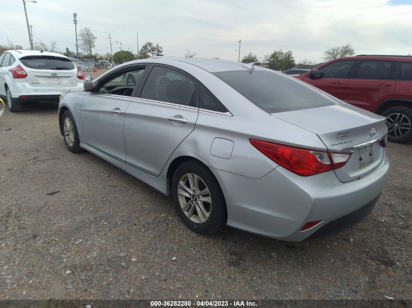 2014 HYUNDAI SONATA GLS - 5NPEB4AC6EH893916