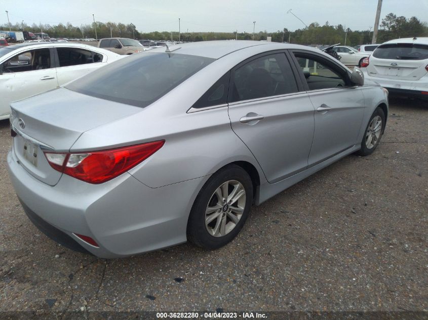 2014 HYUNDAI SONATA GLS - 5NPEB4AC6EH893916