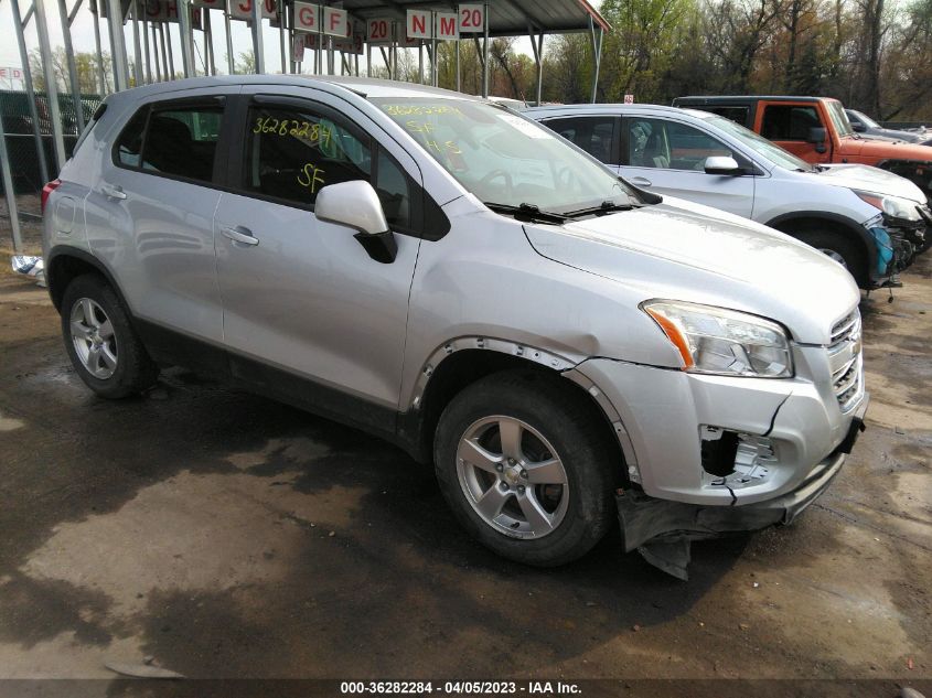 2015 CHEVROLET TRAX LS - 3GNCJPSB4FL253357