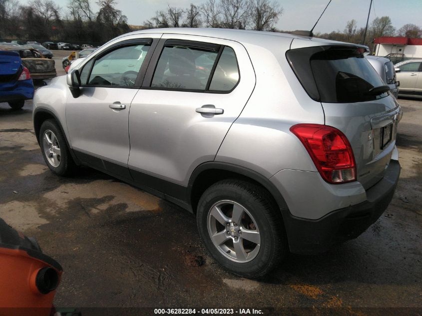 2015 CHEVROLET TRAX LS - 3GNCJPSB4FL253357