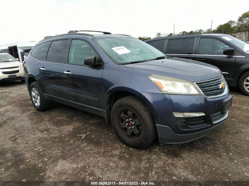2013 CHEVROLET TRAVERSE LS - 1GNKRFKD5DJ213180