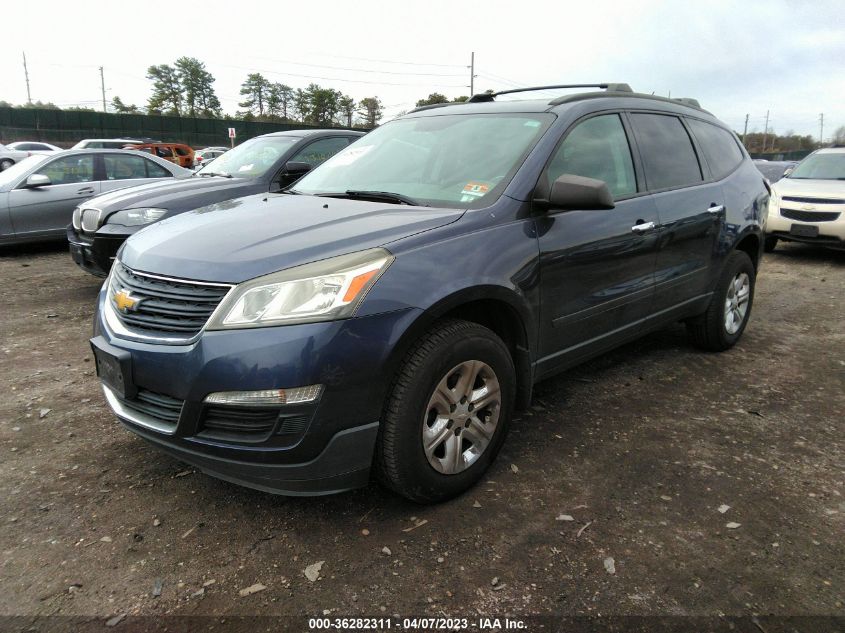 2013 CHEVROLET TRAVERSE LS - 1GNKRFKD5DJ213180