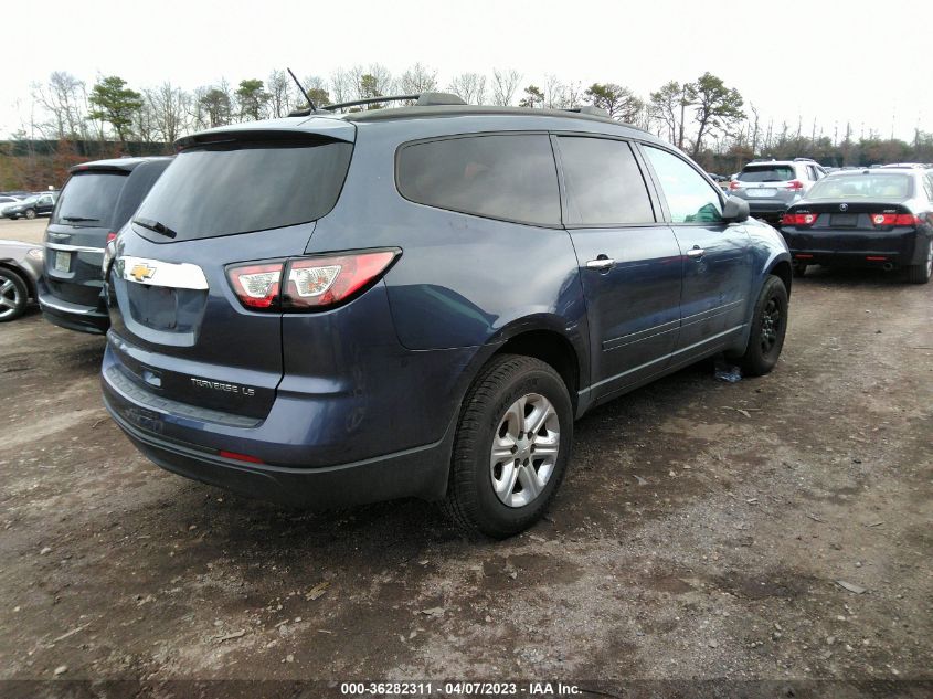 2013 CHEVROLET TRAVERSE LS - 1GNKRFKD5DJ213180
