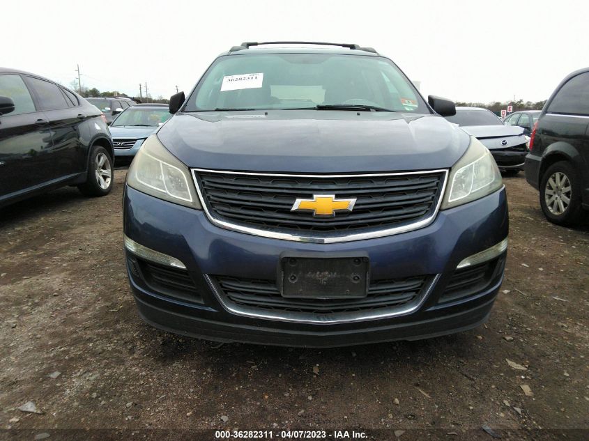 2013 CHEVROLET TRAVERSE LS - 1GNKRFKD5DJ213180