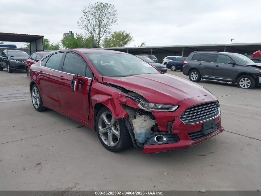 2016 FORD FUSION SE - 3FA6P0HD9GR104838