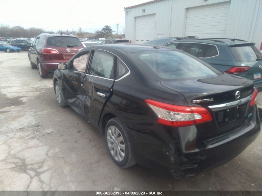 2014 NISSAN SENTRA SV - 3N1AB7AP8EY252839