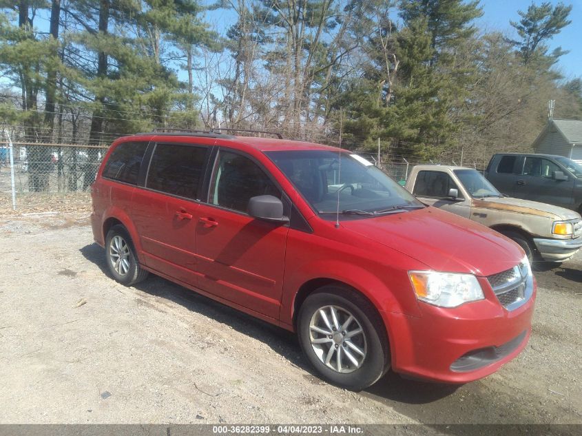2014 DODGE GRAND CARAVAN SXT - 2C4RDGCGXER206131