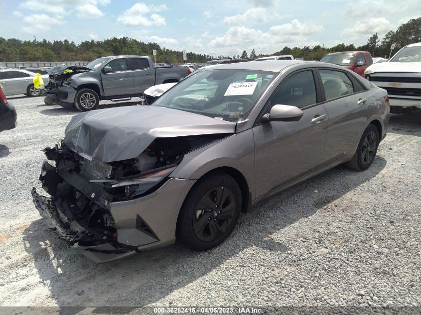 2023 HYUNDAI ELANTRA HYBRID BLUE KMHLM4AJ7PU055690