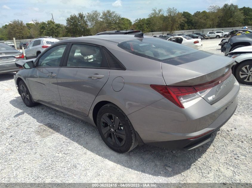 2023 HYUNDAI ELANTRA HYBRID BLUE KMHLM4AJ7PU055690