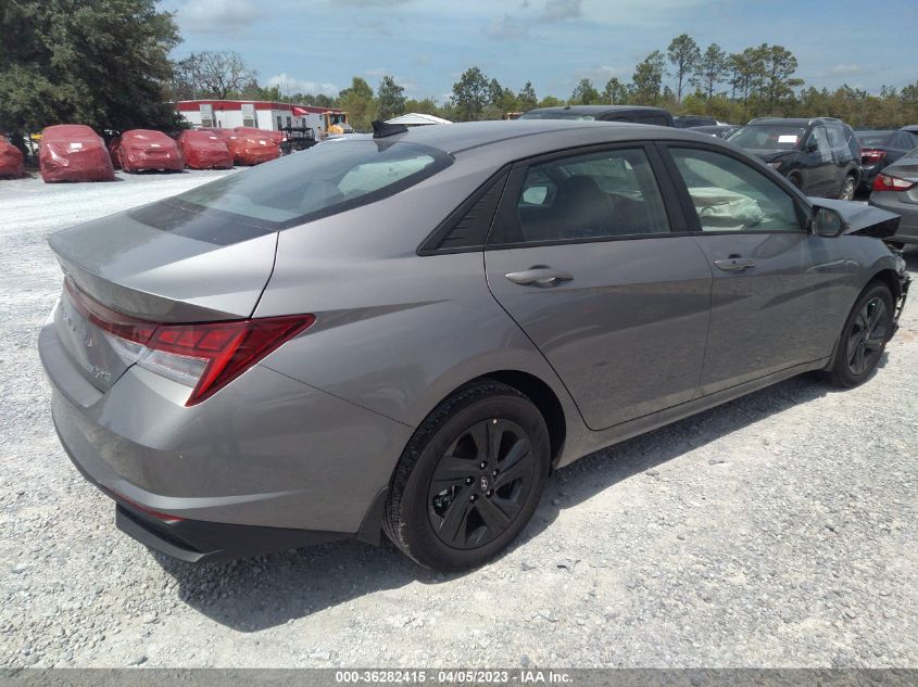 2023 HYUNDAI ELANTRA HYBRID BLUE KMHLM4AJ7PU055690