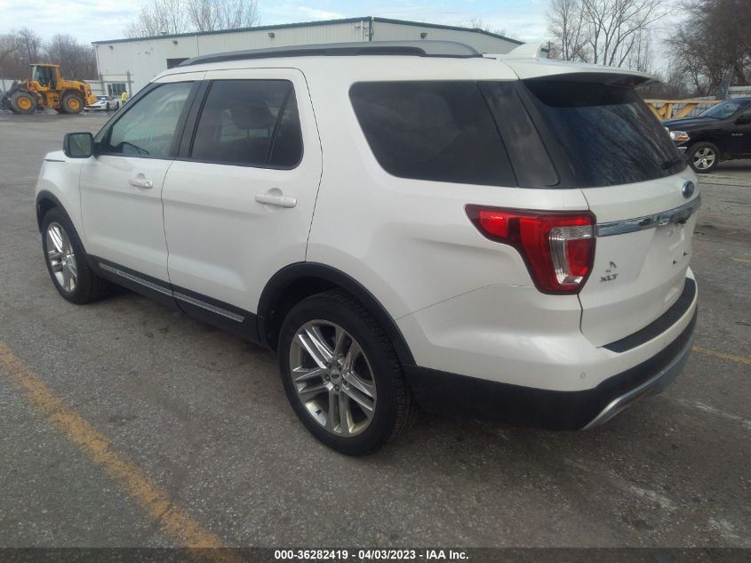 2016 FORD EXPLORER XLT - 1FM5K8D85GGB93922