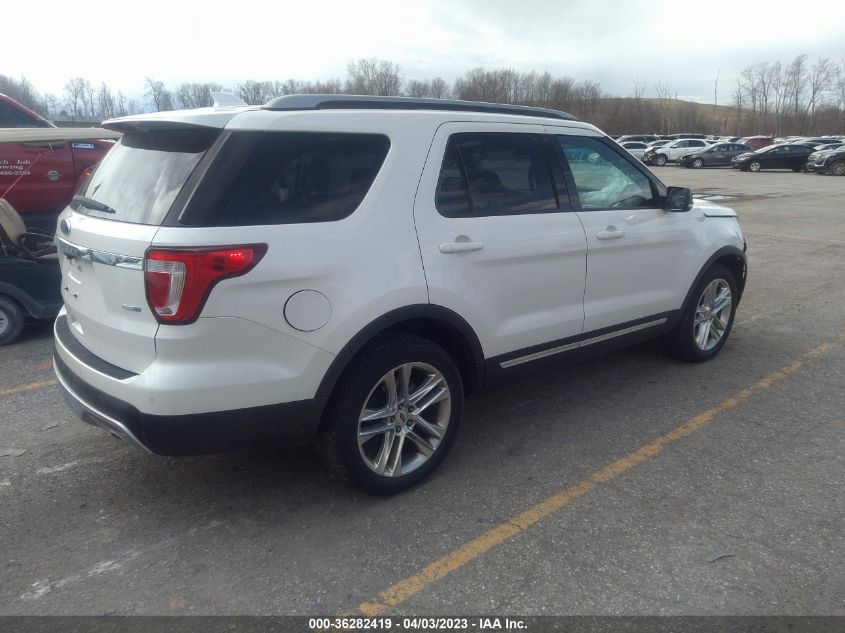 2016 FORD EXPLORER XLT - 1FM5K8D85GGB93922