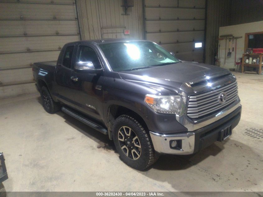2014 TOYOTA TUNDRA 4WD TRUCK LTD - 5TFBW5F15EX404205