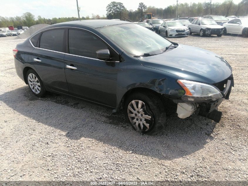 2013 NISSAN SENTRA SV - 1N4AB7APXDN908277