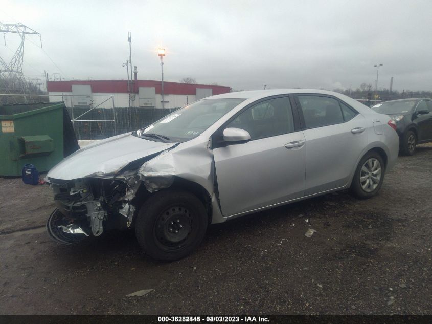 2016 TOYOTA COROLLA LE - 2T1BURHE2GC513607