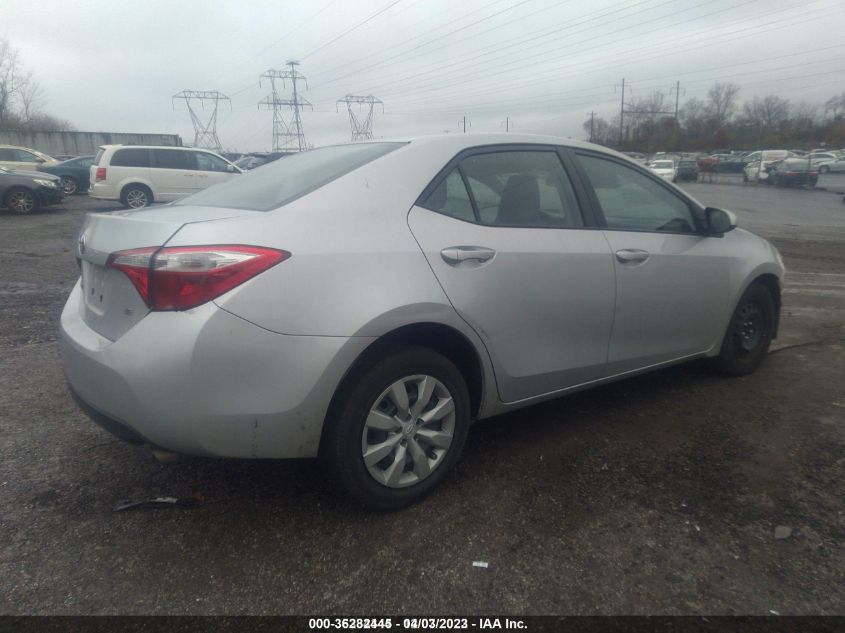 2016 TOYOTA COROLLA LE - 2T1BURHE2GC513607