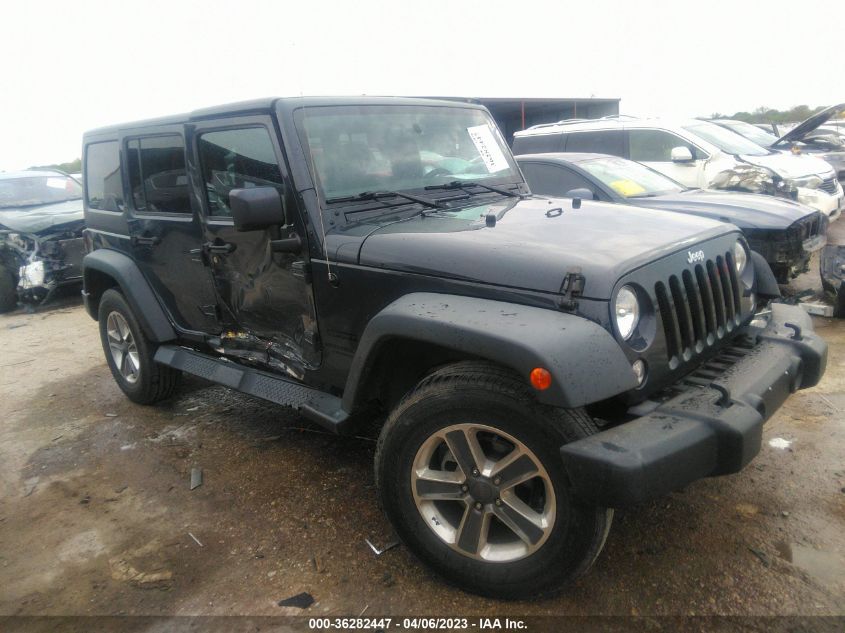 2016 JEEP WRANGLER UNLIMITED SPORT - 1C4BJWDG3GL215011