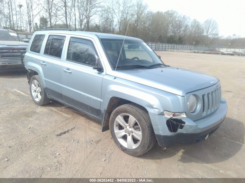 2013 JEEP PATRIOT LATITUDE - 1C4NJRFB6DD108508