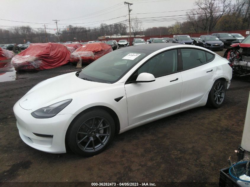 2021 TESLA MODEL 3 LONG RANGE - 5YJ3E1EB8MF060310