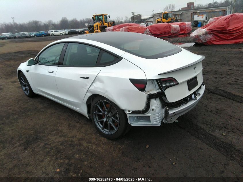 2021 TESLA MODEL 3 LONG RANGE - 5YJ3E1EB8MF060310