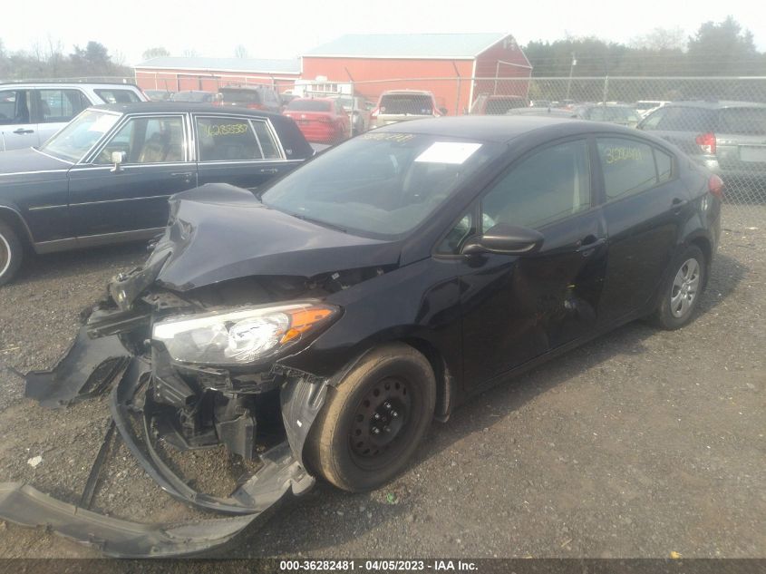 2015 KIA FORTE LX - KNAFK4A60F5287444