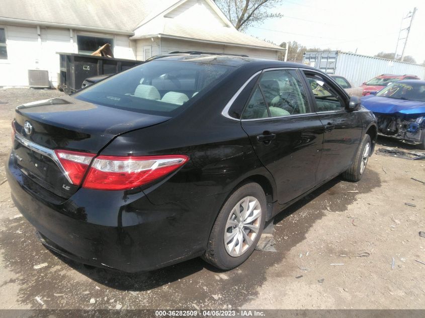2016 TOYOTA CAMRY XLE/SE/LE/XSE - 4T4BF1FK0GR532908