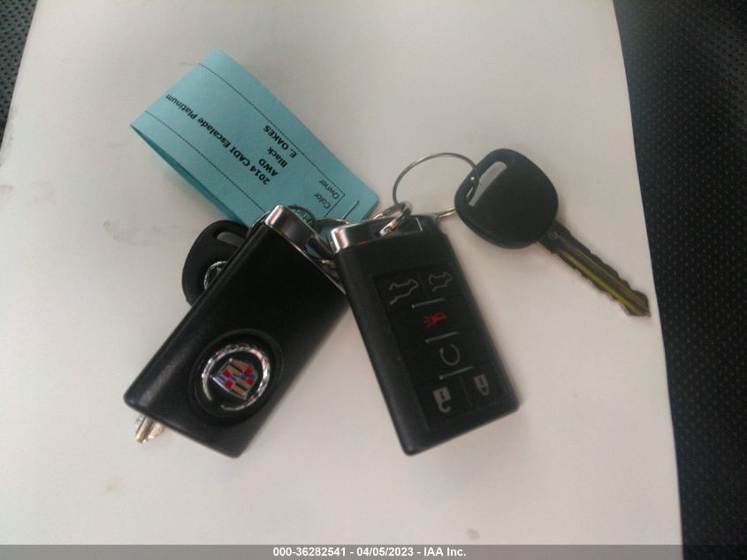 2014 CADILLAC ESCALADE PLATINUM - 1GYS4DEF0ER165240