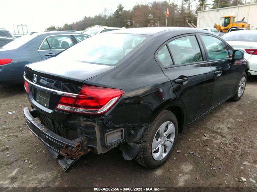 2013 HONDA CIVIC SDN LX - 19XFB2F58DE026524