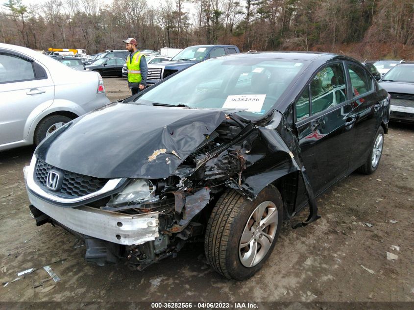 2013 HONDA CIVIC SDN LX - 19XFB2F58DE026524