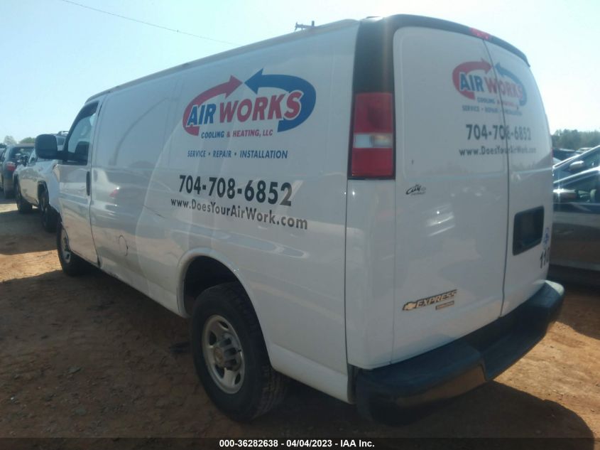 2016 CHEVROLET EXPRESS CARGO VAN - 1GCWGAFF6G1177258
