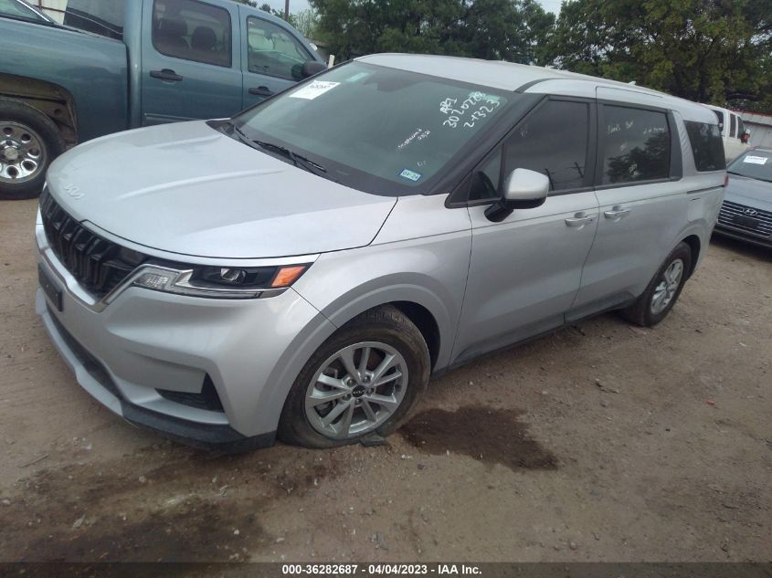 2022 KIA CARNIVAL LXS KNDNB4H33N6171125
