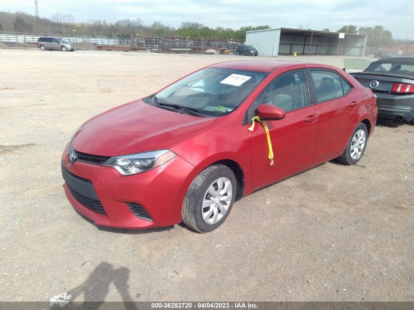 2014 TOYOTA COROLLA L/LE/S/S PLUS/LE PLUS - 2T1BURHE7EC203711