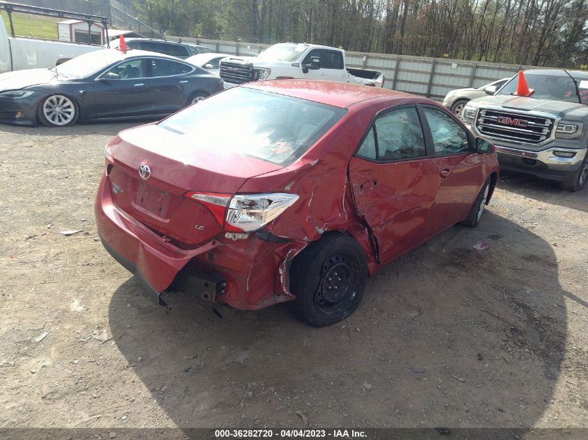 2014 TOYOTA COROLLA L/LE/S/S PLUS/LE PLUS - 2T1BURHE7EC203711