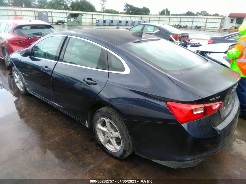 2016 CHEVROLET MALIBU LS - 1G1ZB5ST3GF261211