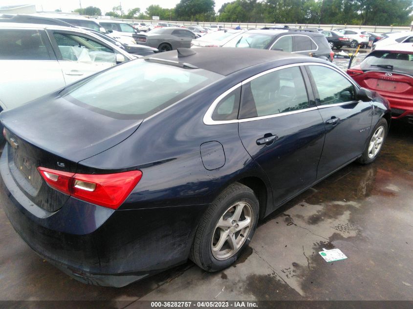 2016 CHEVROLET MALIBU LS - 1G1ZB5ST3GF261211